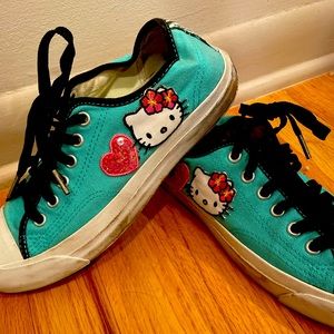 Custom hello kitty converse